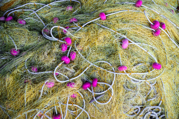 彩色渔网