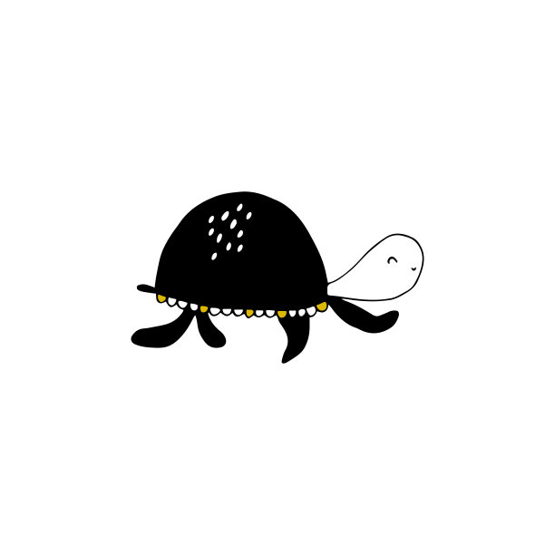 动物小孩服装logo
