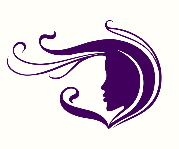 长发头发logo