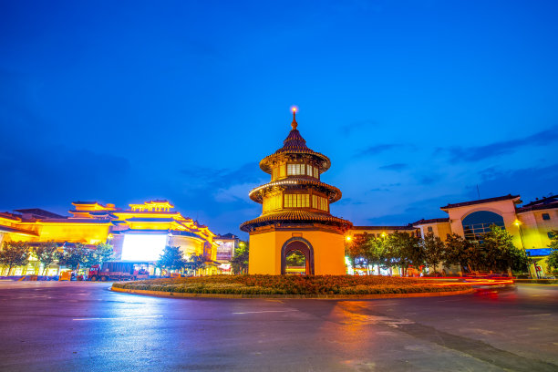 扬州城市夜景