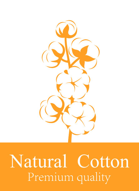 棉花标志logo