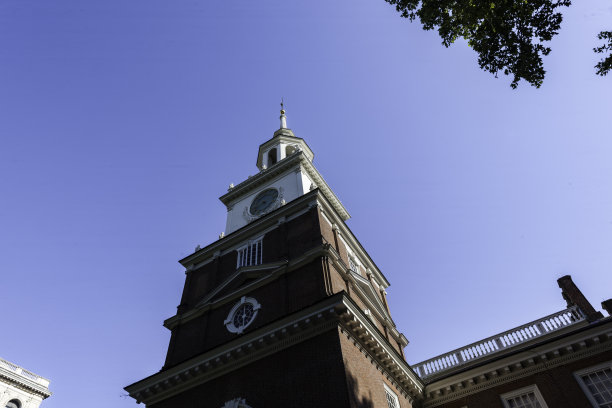 美国费城独立宫的自由钟