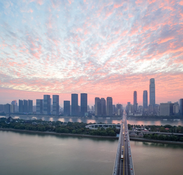 长沙地标建筑天际线