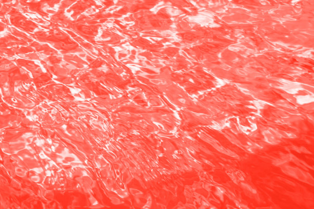 红色水波纹水纹肌理背景