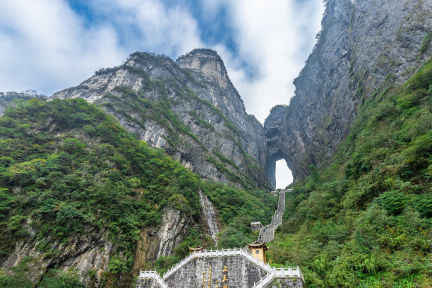 天门山风光