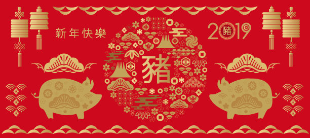 2019春节春节海报