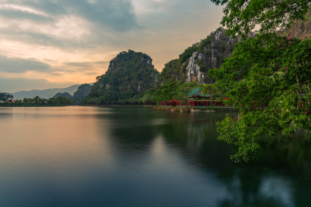 中国肇庆肇庆山水