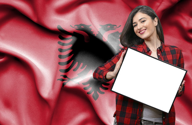 阿尔巴尼亚宣传海报