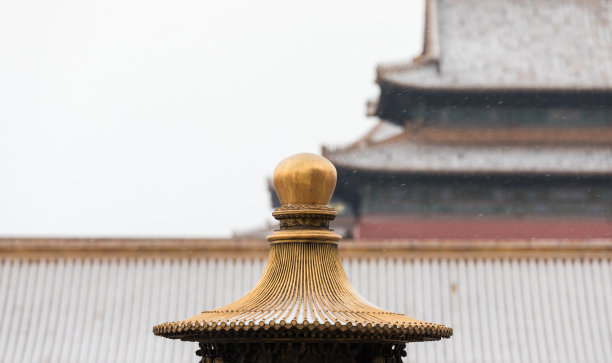 香炉局部特写