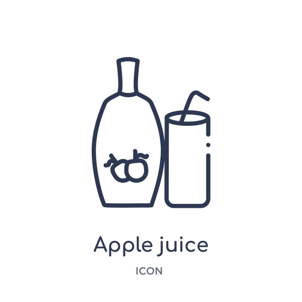 苹果汁饮料logo