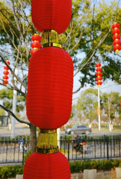 欢度新春新年喜庆背景