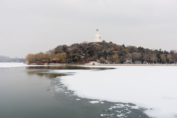 冰雪北海公园风光