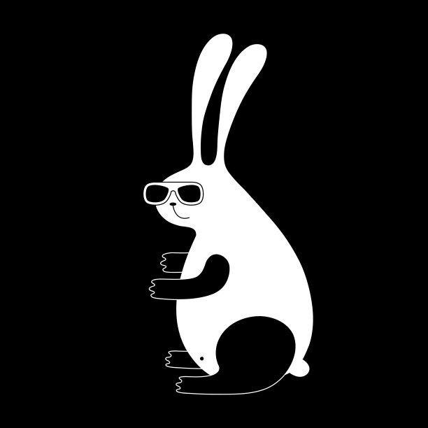 兔子舞蹈logo