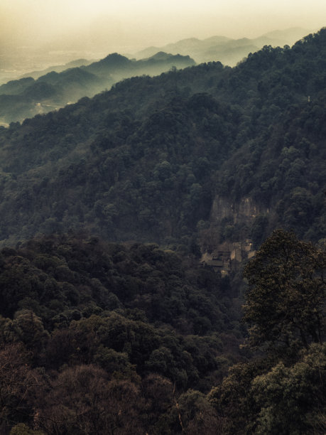 都江堰山水风光