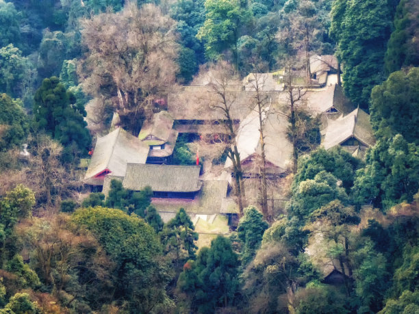 都江堰山水风光