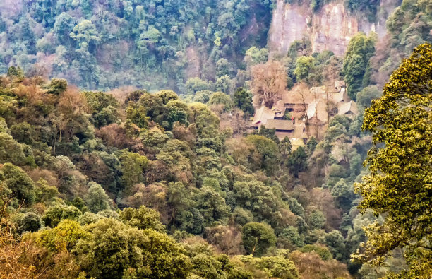 都江堰山水风光