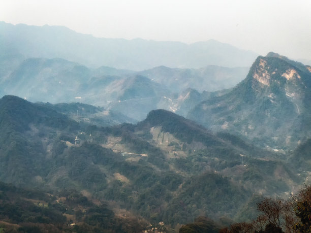 都江堰山水风光