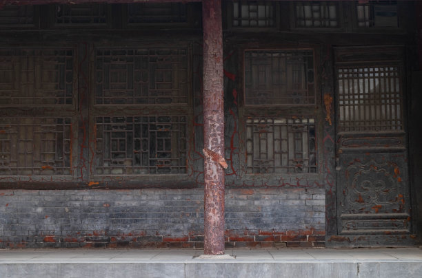 洛阳市复古建筑摄影图