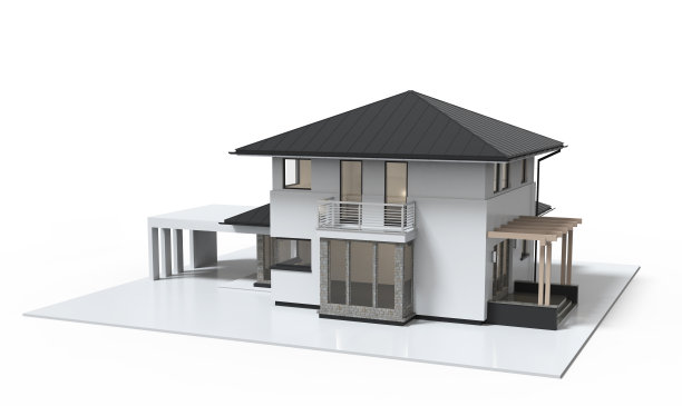 未来别墅模型