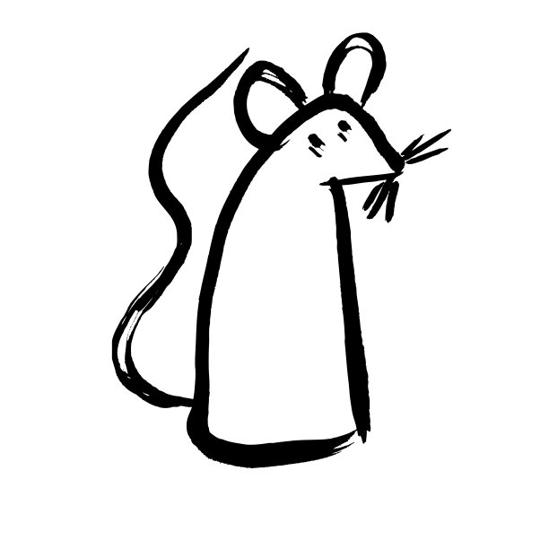鼠年2020年新年春节矢量插画
