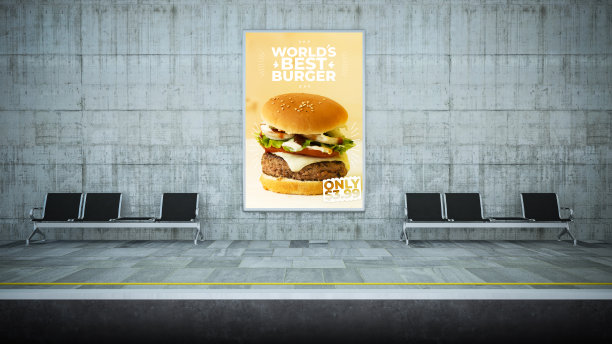食品海报展板
