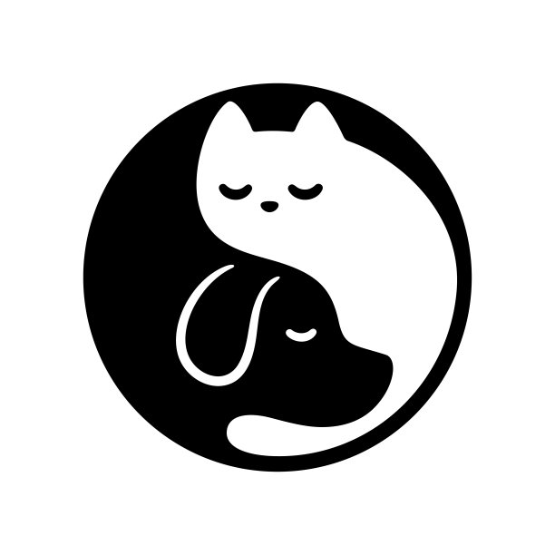 卡通小猫咪logo吉祥物