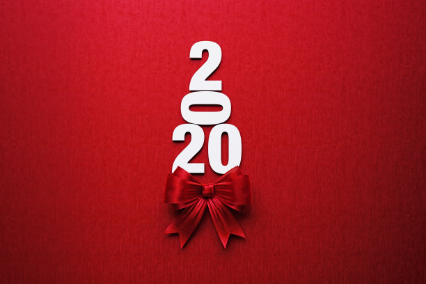 2020,贺卡,圣诞装饰物