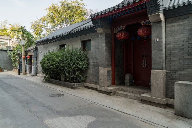 北京,胡同,老建筑,社区,民俗