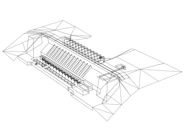 山门建筑施工图