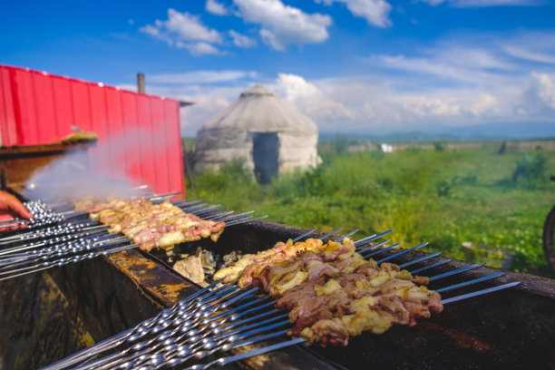 蒙古羊肉串