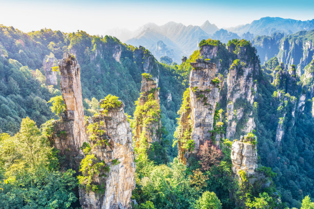 张家界风景 宽幅