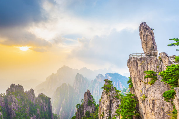 黄山风光,云雾,风雨黄山,云海