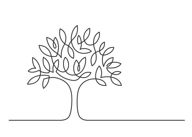 发财树logo