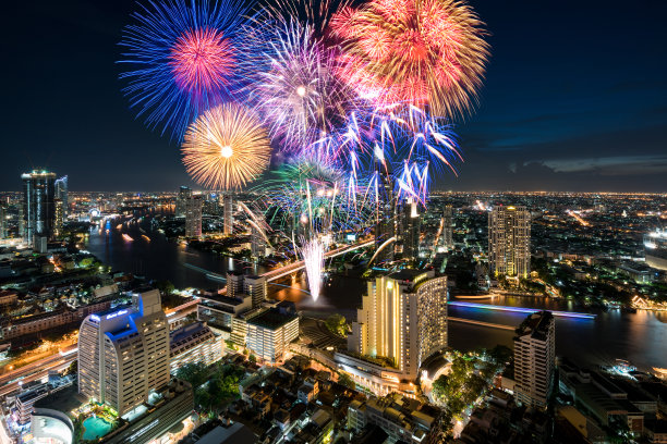 地产新年户外