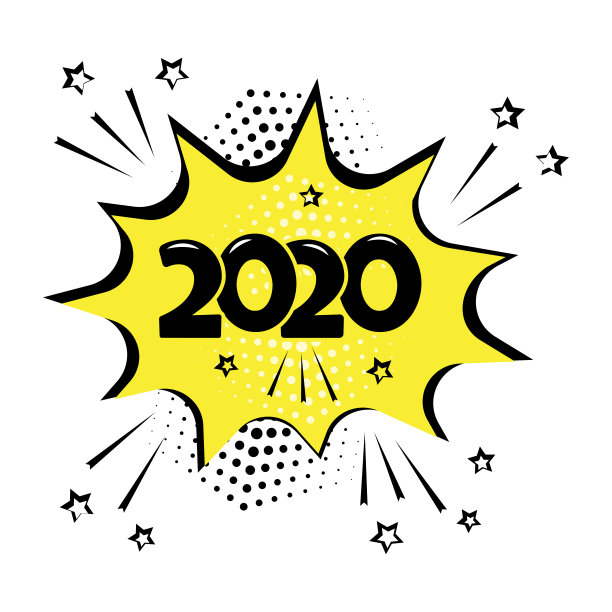 2020鼠年新年海报图片