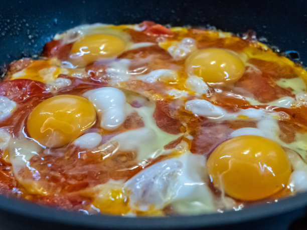 小铁锅炒鸡蛋