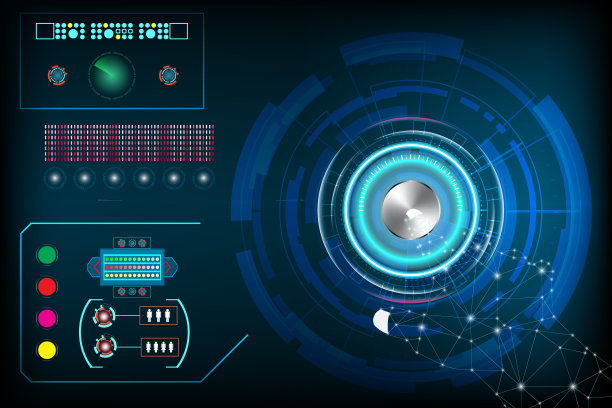 科技感登录界面ui