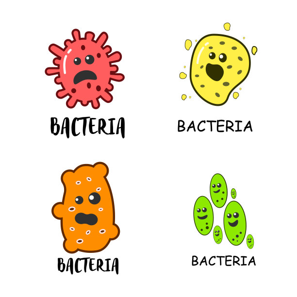 微生物卡通