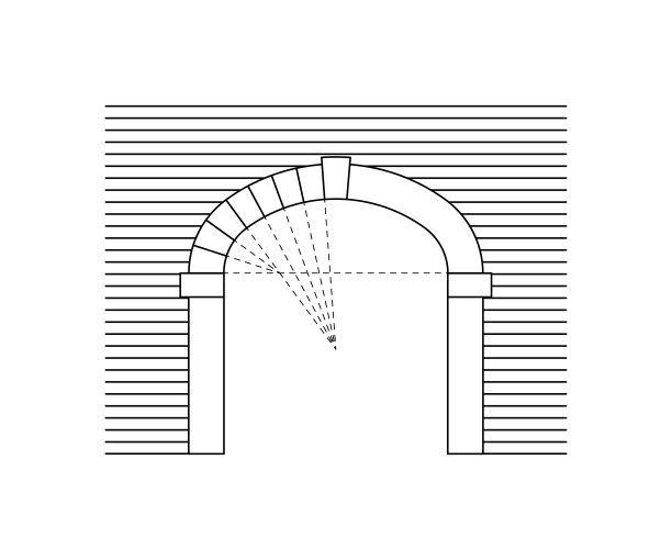 山门建筑施工图