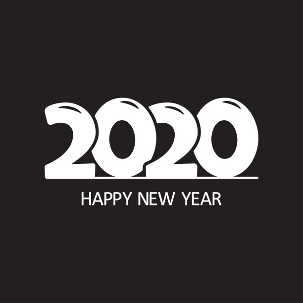 2020鼠年新年海报图片