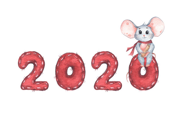 2020鼠年鼠年素材