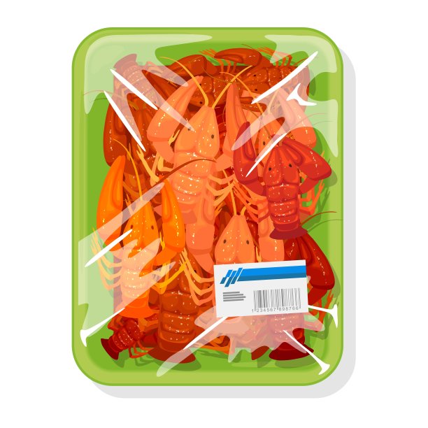 出售鲜活小龙虾设计模板