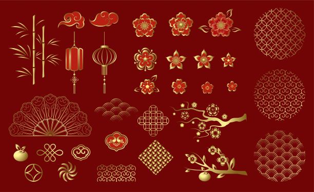 中国风周年庆海报设计模板