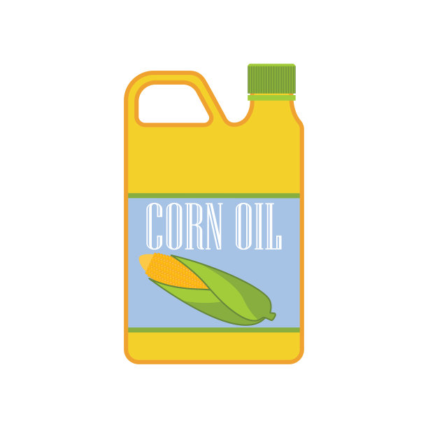 玉米油标签设计