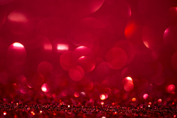红色新年质感元素