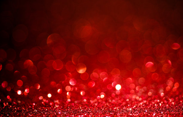红色新年质感元素