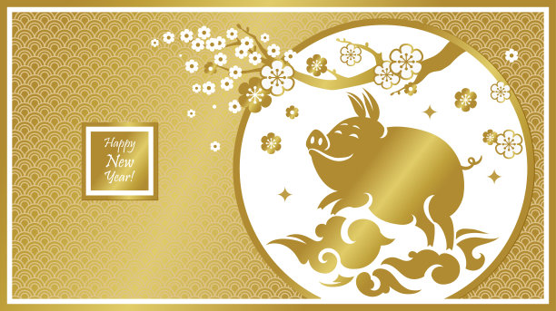 兔年灯笼新年春节海报