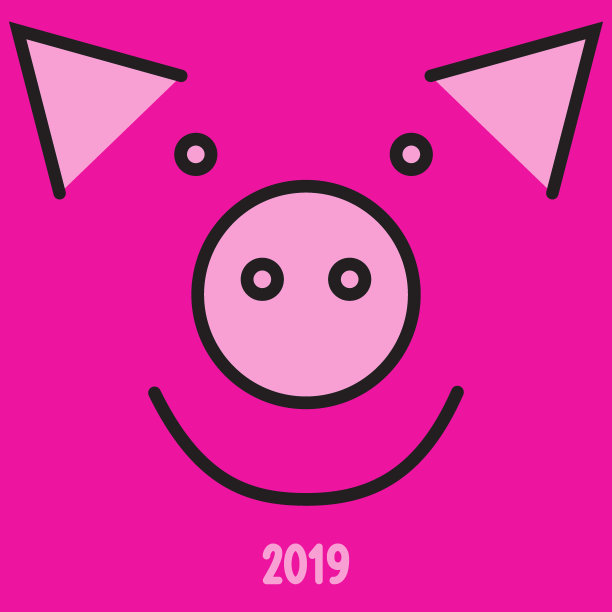 海报设计 猪年海报