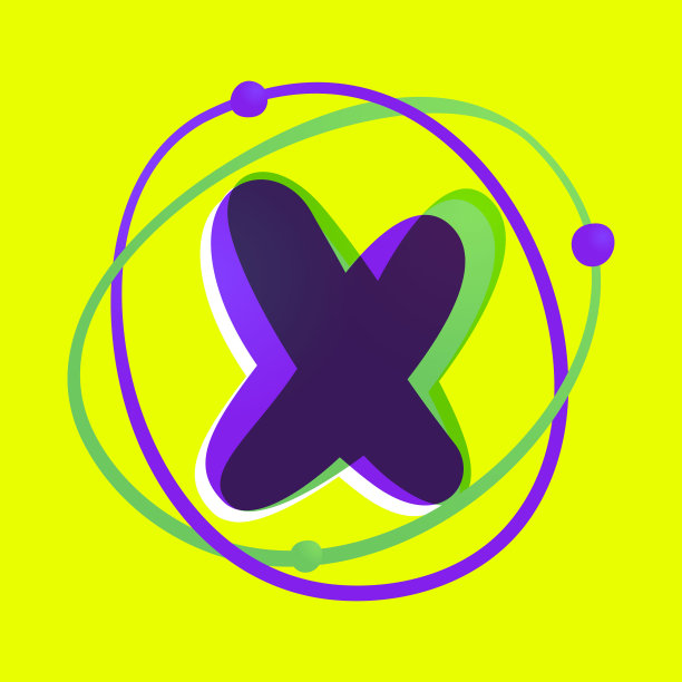x字母标志团结logo