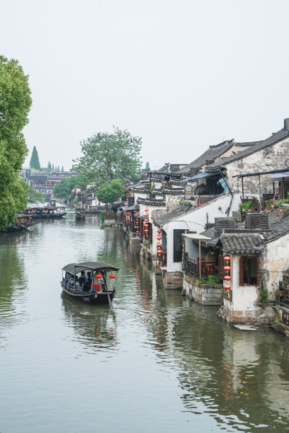 传统建筑上海古镇